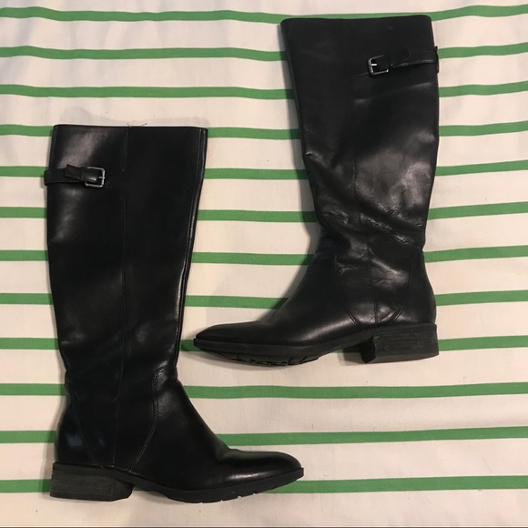 Sam Edelman Shoes - Black leather knee high Sam Edelman boots 8.5